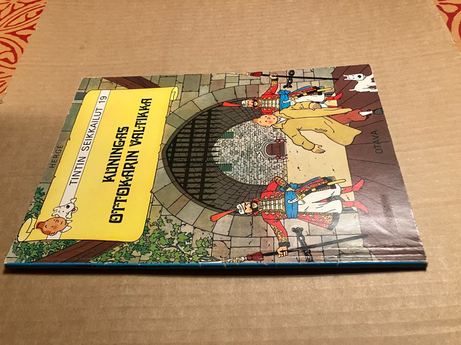 TINTIN SEIKKAILUT 19 KUNINGAS OTTOKARIN VALTIKKA