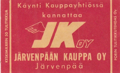 Järvenpää , Järvenpään Kauppa Oy b353