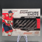 2019 UD Engrained Signature Shots Aleksi Saarela /249 Auto - pikkukuva 1
