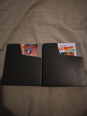 Chip & Dale rescue Rangers + Boy and his blob NES PAL-B