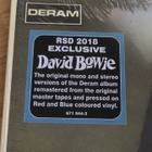 David Bowie – David Bowie 2LP (RSD 2018 Red and Blue Vinyl) - pikkukuva 2