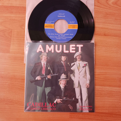 Amulet – Cadillac 7" ps orig 1976 Rock'n'Roll Rare uusi mint