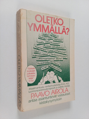 Paavo O Airola : Oletko ymmällä