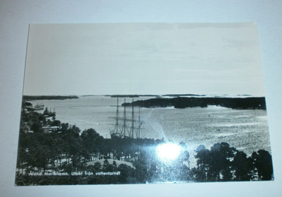 Mariehamn, utsikt från vattentornet, valokuvapk, ei kulk.