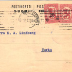 POSTILÄHETYS EHIÖ TUPAKKATEHDAS FENNIA HELSINKI - pikkukuva 2