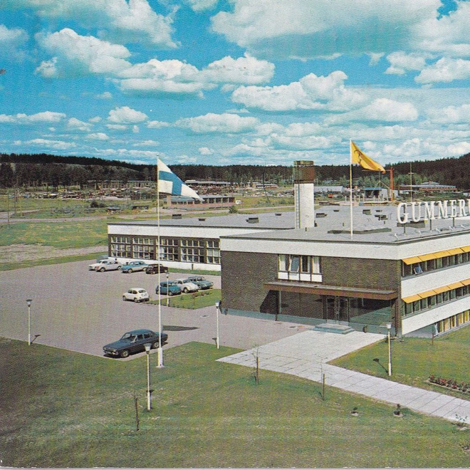 Jyväskylä.  K.J. Gummerus Oy:n toimitalo , e275