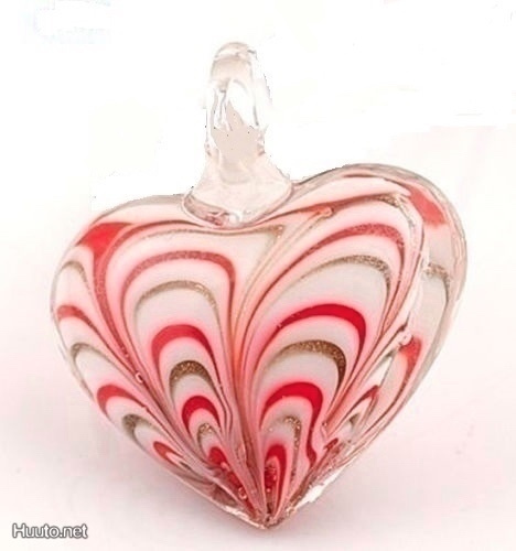 1003 .. Murano Lampwork Taidelasi .. Kaulakoru