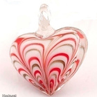 1003 .. Murano Lampwork Taidelasi .. Kaulakoru - pikkukuva 1