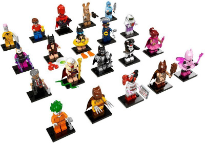 LEGO Minifigure ( LEGO Batman Movie ) Kaikki 20kpl