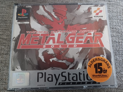 PS1 - Metal Gear Solid (CIB) SyyS ALE!