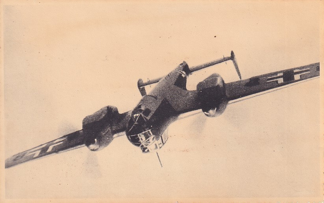 SAKSA ITÄRINTAMA LENTOKONE DORNIER