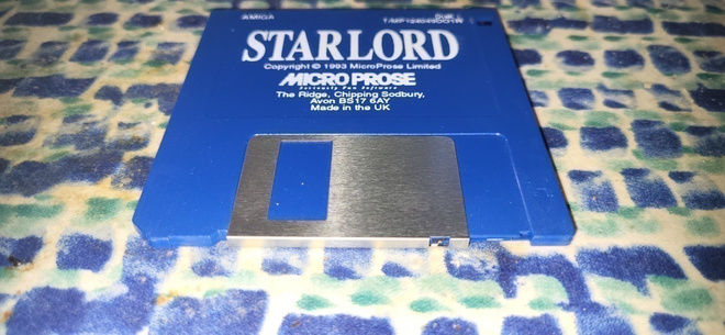 STARLORD (1993 MicroProse Limited) Amiga Disk 1, 2ja 3  peli