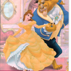 PÖYTÄLIINA "°KAUNOTAR & HIRVIÖ°" /DISNEY... Princess (uusi) - pikkukuva 3