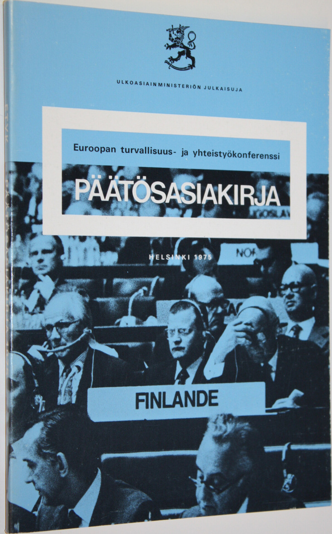 Euroopan turvallisuus- ja yhteistyökonferenssi : päätösas...