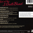 The J. Geils Band • Best Of The J. Geils Band CD - pikkukuva 3