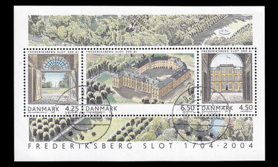 Tanska 1371-3BL24 o Frederiksbergin linna 300v (2004)