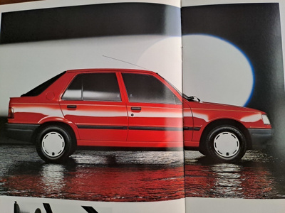 Peugeot 309 -esite, 1989