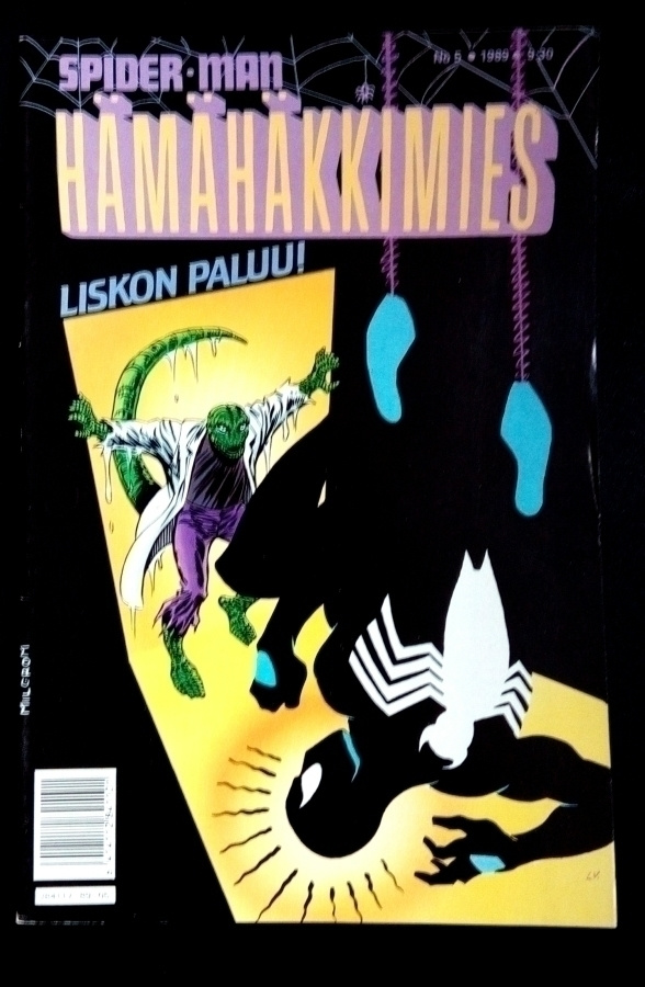 Hämähäkkimies 5 / 1989 , lukematon