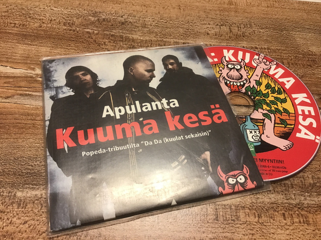 Apulanta . Kuuma kesä promo CDS single