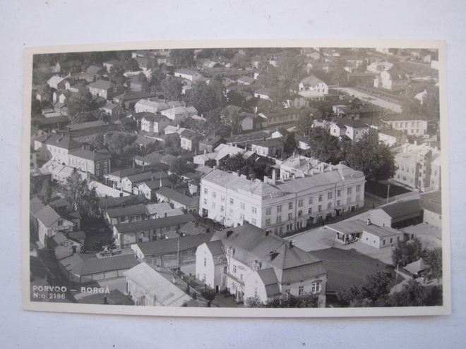 VANHA Postikortti Porvoo 1939 Karhumäki