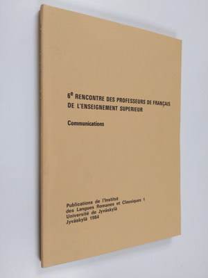 6e rencontre des professeurs de francais de l'enseignemen...