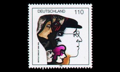 Saksa 1972 ** Bertolt Brecht, kirjailija (1998)