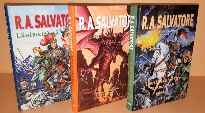 Salvatore, R. A : Keihäänkantajan taru 1-3