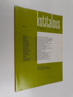 Kotitalous 4/1977