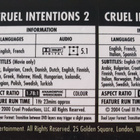 JULMIA AIKEITA TRILOGIA, CRUEL INTENTIONS 1 - 3 DVD - pikkukuva 4