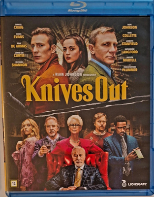 KNIVES OUT BLU-RAY