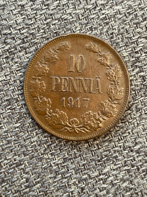 Suomi 10 Penniä 1917