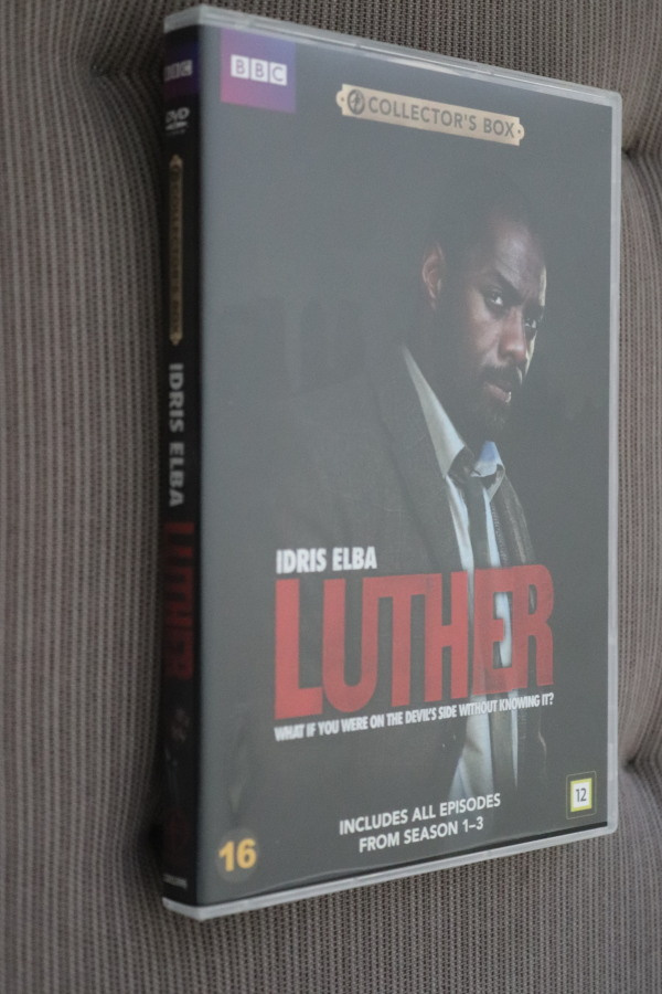 6DVD Luther kausi 1 - 3 ( BBC 2010-2013 Idris Elba )