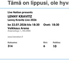 Lenny Kravitz, Helsinki 22.7. - pikkukuva 1