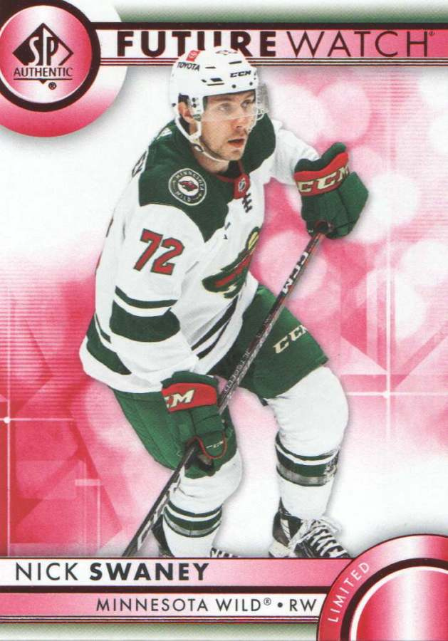 2023-24 SP Authentic Limited Red #136 Nick Swaney FW