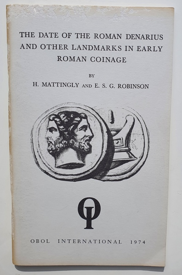 Kirja The Date of the Roman Denarius and other landmarks in