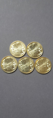 Kazakstan 2 tenge 2005,5kpl