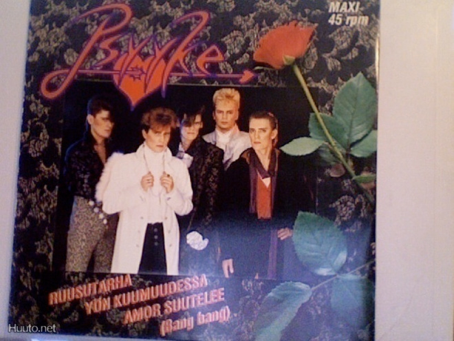 PSYYKE :: RUUSUTARHA : HARVINAISUUS  VINYYLI  MAXI  12" 1986