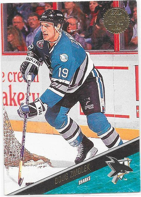 1993-94 LEAF #112 Doug Zmolek San Jose Sharks