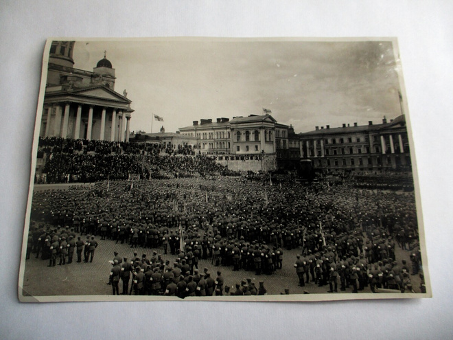 Helsinki lehdistökuva 15x11cm Ranska 1922