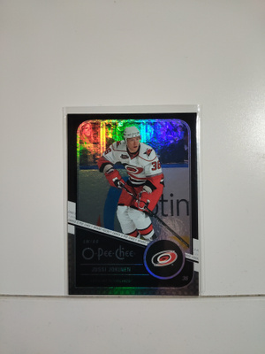 2011-12 O-Pee-Chee - Black Rainbow #246 Jussi Jokinen SN100