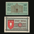 Saksa Notgeld 25, 50 Pfg, Wesel 1919 - pikkukuva 2