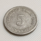 Saksa 5 Pfennig 1903A - pikkukuva 3