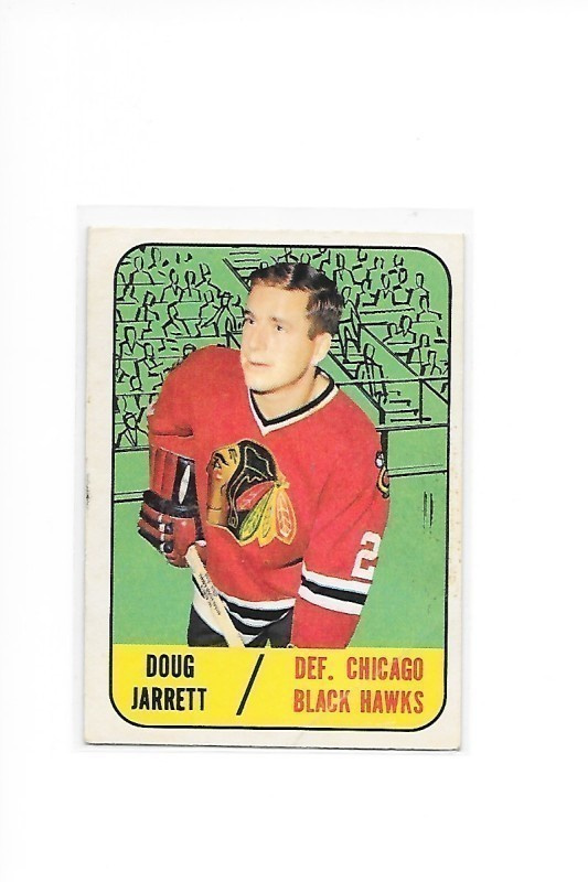 1967-68 Topps #112 Doug Jarrett Chicago Blackhawks