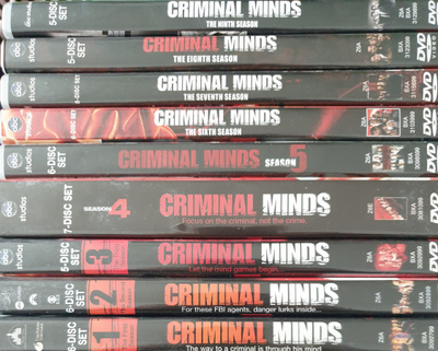 CRIMINAL MINDS 1 - 9 DVD
