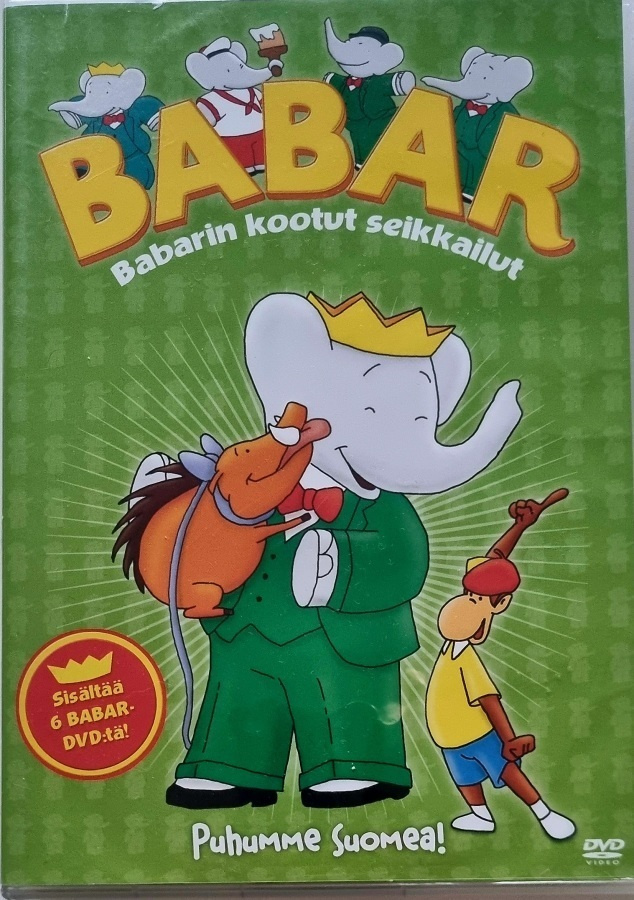 BABAR: BABARIN KOOTUT SEIKKAILUT DVD (6 DISCS)