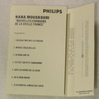 Nana Mouskouri • New Songs From Old France C-Kasetti - pikkukuva 3