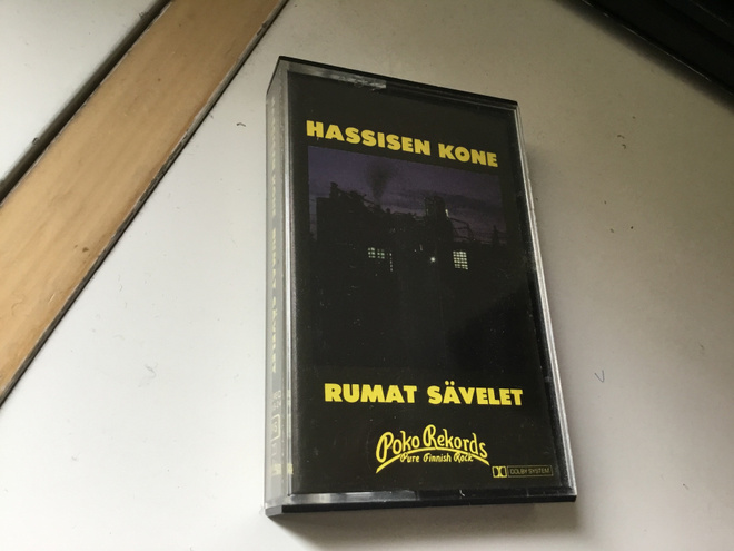 Hassisen Kone Rumat sävelet POKO kasettina 1981