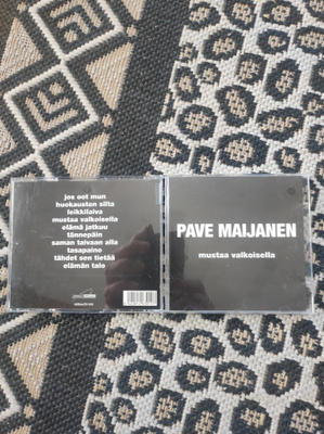 Pave Maijanen Mustaa Valkoisella