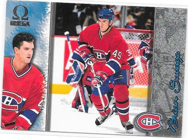 1997-98 Pacific Omega #123 Brian Savage Montreal Canadiens