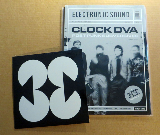CLOCK DVA: 4 hours / Sensorium 7" vinyyli + LEHTI